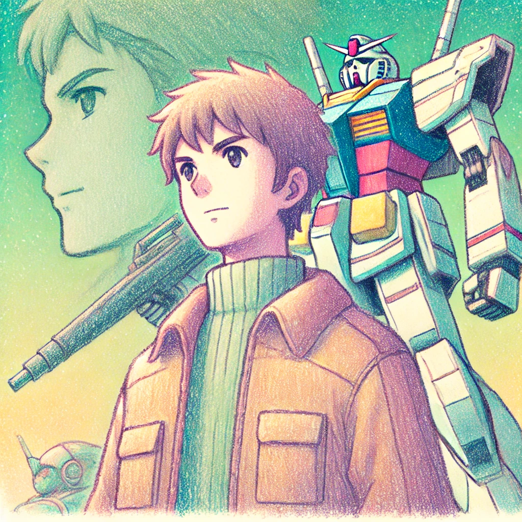 Amuro Ray's Evolution in Mobile Suit Gundam