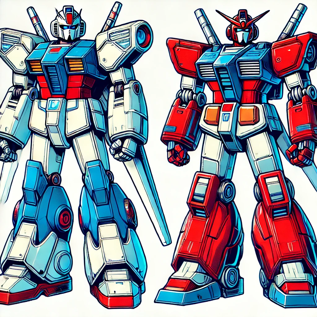 First Gundam vs Origin Gundam