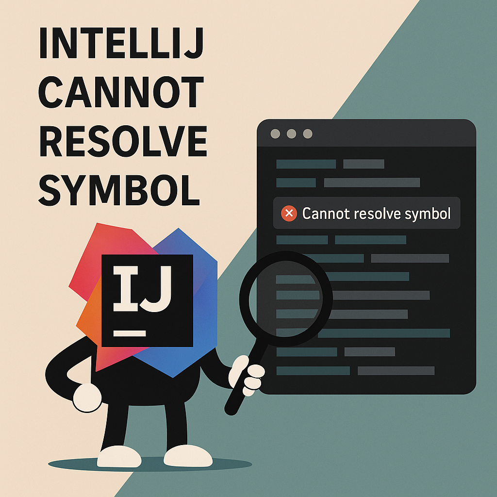 IntelliJ cannot resolve symbol