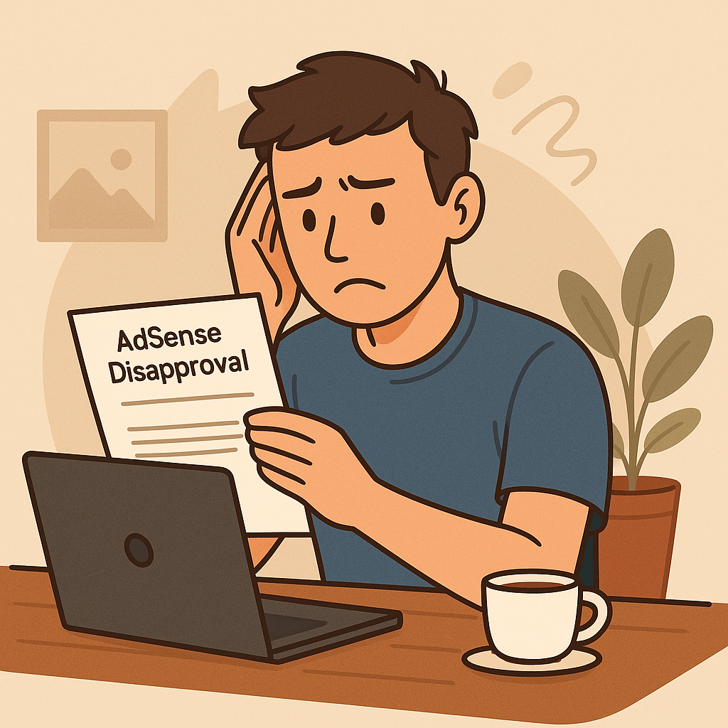 AdSense disapproval